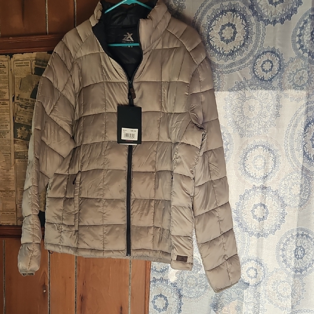 ZeroXposur Black Puffer Jacket XXL